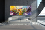 Large Modern Art Oil Painting on Canvas Modern Wall Art - Amazing Abstract 14 - LargeModernArt