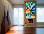 Large Modern Art Oil Painting on Canvas - Modern Wall Art Amazing Abstract 20 - LargeModernArt