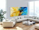 Large Modern Art Oil Painting on Canvas - Modern Wall Art Amazing Abstract 5 - LargeModernArt