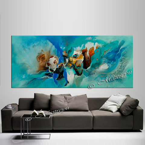 Abstract Modern Art Oil Painting on Canvas Modern Wall Art Amazing Abstract Painting - Amazing Abstract 1 - LargeModernArt