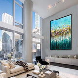 Large Modern Art | Jackson Pollock Style | Contemporary Wall Art - Beauty of Bridge 15