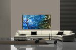 Large Landscape artwork Oil Painting on Canvas - Modern Wall Blissful Sunrise 3 - LargeModernArt