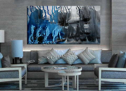 Abstract Paintings For Sale  | Cityscape Original Paintings Modern Art For Luxury Homes | The Urban City