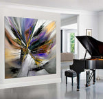 Large Modern Art Abstract Wall Oil Painting On Canvas For Luxury Home Decor Original Art For Sale - LargeModernArt