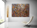 Abstract Angel Paintings | Jackson Pollock Style | Large Modern Art - Vintage Beauty 118 - LargeModernArt