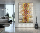 Painting Jackson Pollock Multiple Size Drip Style Abstract art on Canvas, large Wall Art - Beauty of Bridge 12 - LargeModernArt