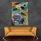 Large Painting Modern Art for sale Online Gallery Original Painting on Canvas - Large Painting 117 - LargeModernArt