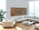 Abstract Angel Paintings | Jackson Pollock Style | Large Modern Art - Luxurious Style -4 - LargeModernArt