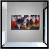 Abstract Modern Art Oil Painting on Canvas Modern Wall Art Amazing Melting Rock Painting - LargeModernArt