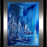 Modern Art Oil Painting For Luxury homes - New York City - LargeModernArt