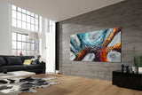 Wall Art Jackson Pollock Style Artwork Paintings Home Art - Power of Elegance 2