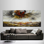 Large Ocean Art Oil Painting on Canvas - Modern Wall Art - Seascape 30 - LargeModernArt