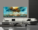 Copy of Absract Modern Art Oil Painting on Canvas Modern Wall Art Mystic Texture Painting - LargeModernArt