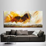 Large Ocean Art Oil Painting on Canvas Modern Wall Art Seascape Painting - Seascape 2 - LargeModernArt