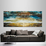 Large Ocean Art Oil Painting on Canvas Modern Wall Art Seascape - Ocean Journey 23 - LargeModernArt