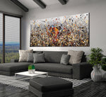 Diamond painting Wall Art | Jackson Pollock Style | Paintings | LargeModernArt - Diamond