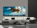 Large Ocean Art Oil Painting on Canvas Modern Wall Art Seascape Painting - Seascape 1 - LargeModernArt