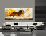 Large Ocean Art Oil Painting on Canvas Modern Wall Art Seascape Painting - Seascape 2 - LargeModernArt