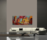 Jackson Pollock Style | Large Modern Art - Treasured Memories - LargeModernArt