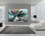 Large Modern Art Wall Painting on Canvas Modern Home Art living Room Painting - Universal Light - LargeModernArt