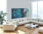 Abstract Angel Paintings | Jackson Pollock Style | Large ModernA rt - Vintage Beauty 106 - LargeModernArt