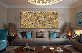 Abstract Angel Paintings | Jackson Pollock Style | Large Modern Art - Vintage Beauty 112 - LargeModernArt