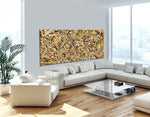 Abstract Angel Paintings | Jackson Pollock Style | Large Modern Art - Vintage Beauty 112 - LargeModernArt