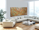 Abstract Angel Paintings | Jackson Pollock Style | Large Modern Art - Vintage Beauty 116 - LargeModernArt