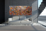 Abstract Angel Paintings | Jackson Pollock Style | Large Modern Art - Vintage Beauty 118 - LargeModernArt