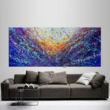 Abstract Angel Paintings | Jackson Pollock Style | Large Modern Art - Vintage Beauty 122 - LargeModernArt