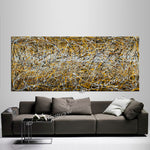 Abstract Angel Paintings | Jackson Pollock Style | Large Modern Art - Vintage Beauty 123 - LargeModernArt