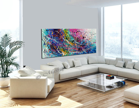 Modern Abstract Wall Art - Jackson Pollock - Vintage Beauty 128 - LargeModernArt