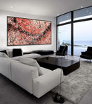 Jackson Pollock Painting extra large abstract art Modern Wall oversize canvas - Vintage Beauty 154 - LargeModernArt