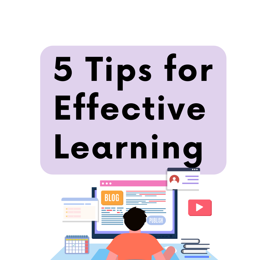 5 Tips for Effective Online Learning [Infographic]