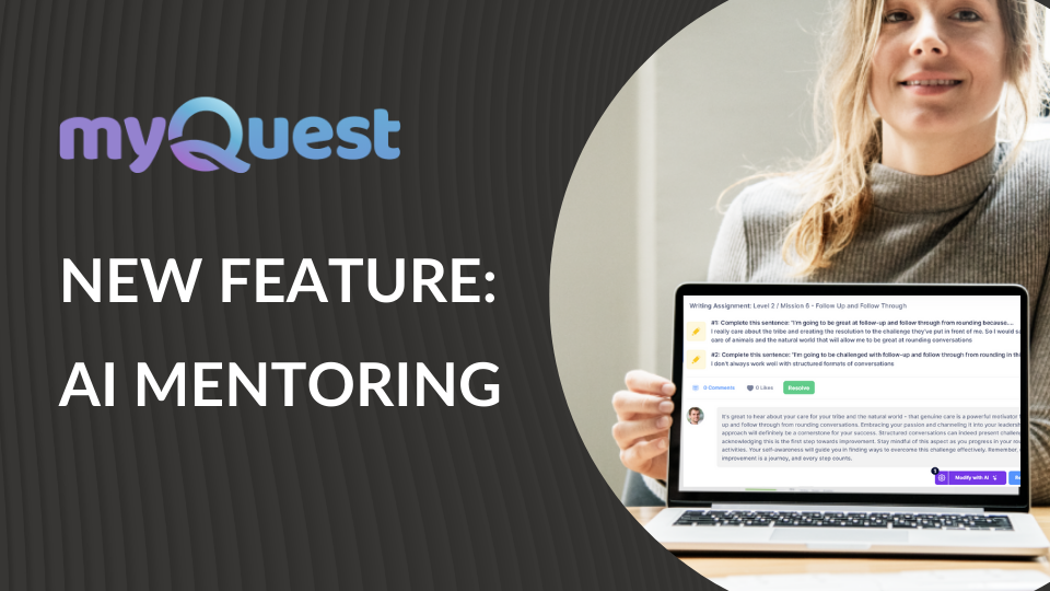 Introducing AI Mentoring in myQuest LMS: A Game Changer for Training Programs