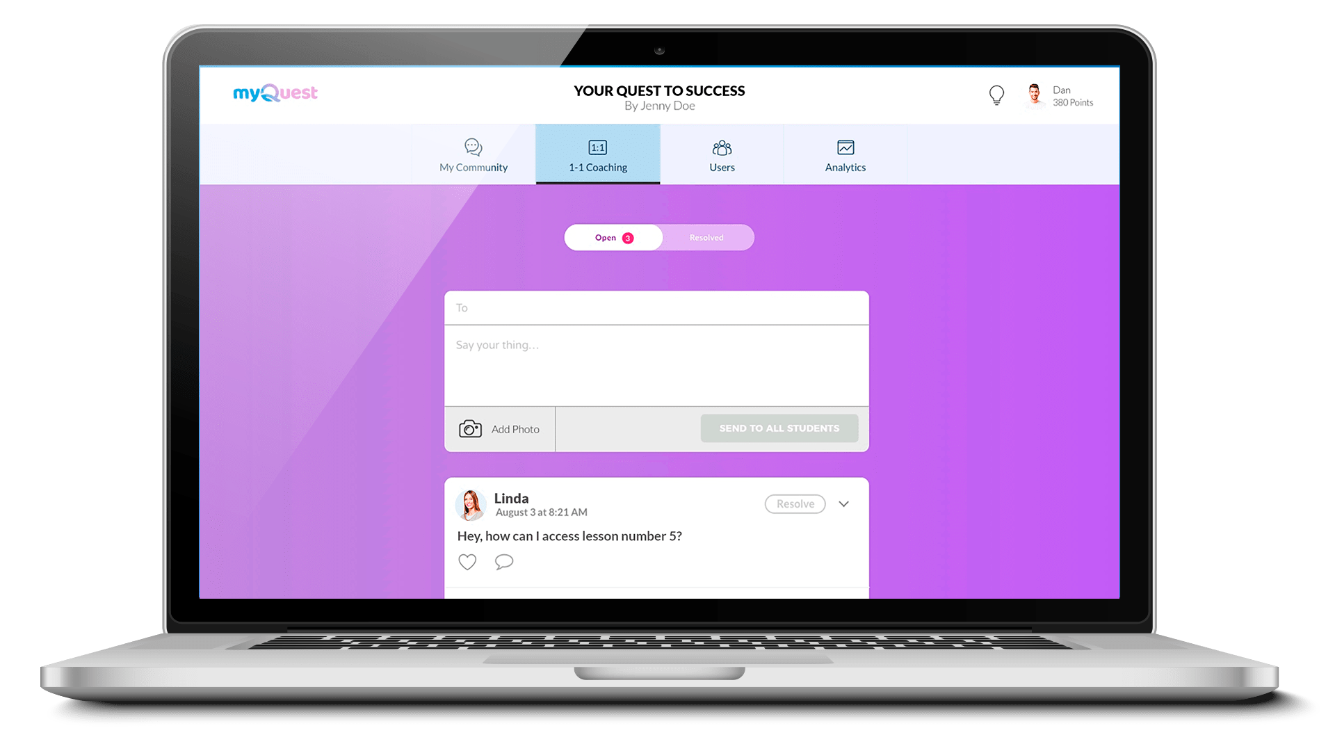 Your Quest to Success