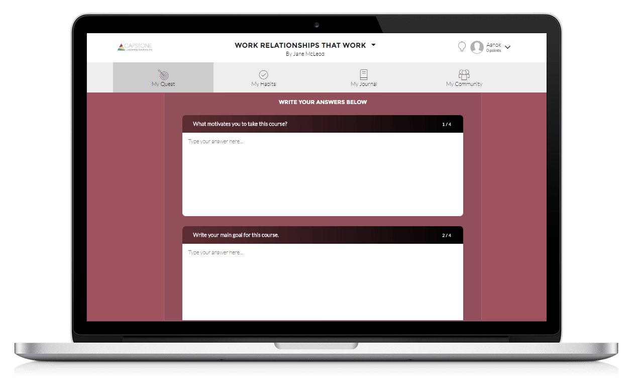 myQuest Action based Learning